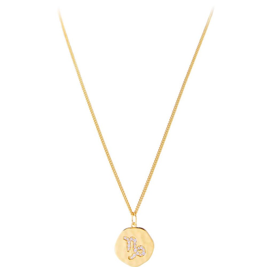 Jewelry FAIRLEY Horoscopes | Horoscope Necklaces-Capricorn