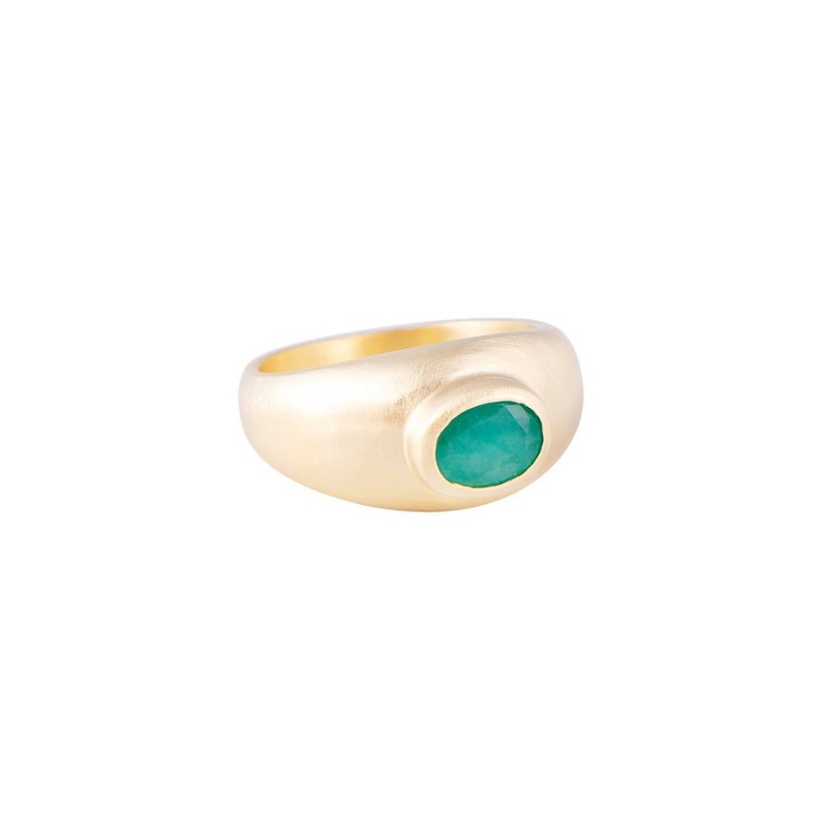 Jewelry FAIRLEY Gemstone | Emerald Eden Ring