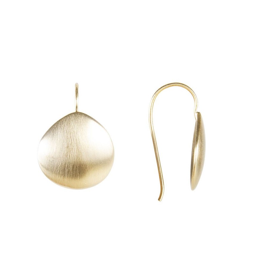 Jewelry FAIRLEY Silver & Gold | Petal Hooks-Gold