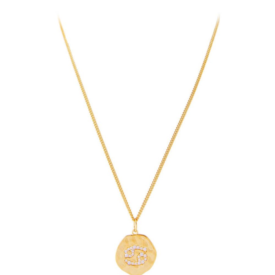 Jewelry FAIRLEY Horoscopes | Horoscope Necklaces-Cancer