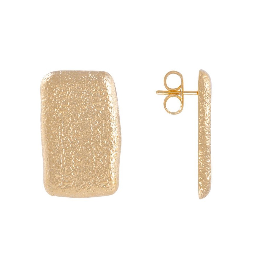 Jewelry FAIRLEY Silver & Gold | Antique Antibes Studs