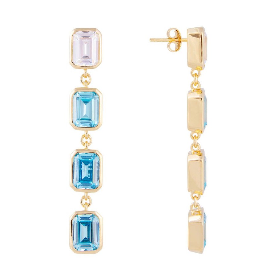 Jewelry FAIRLEY Crystal | Mykonos Cocktail Earrings