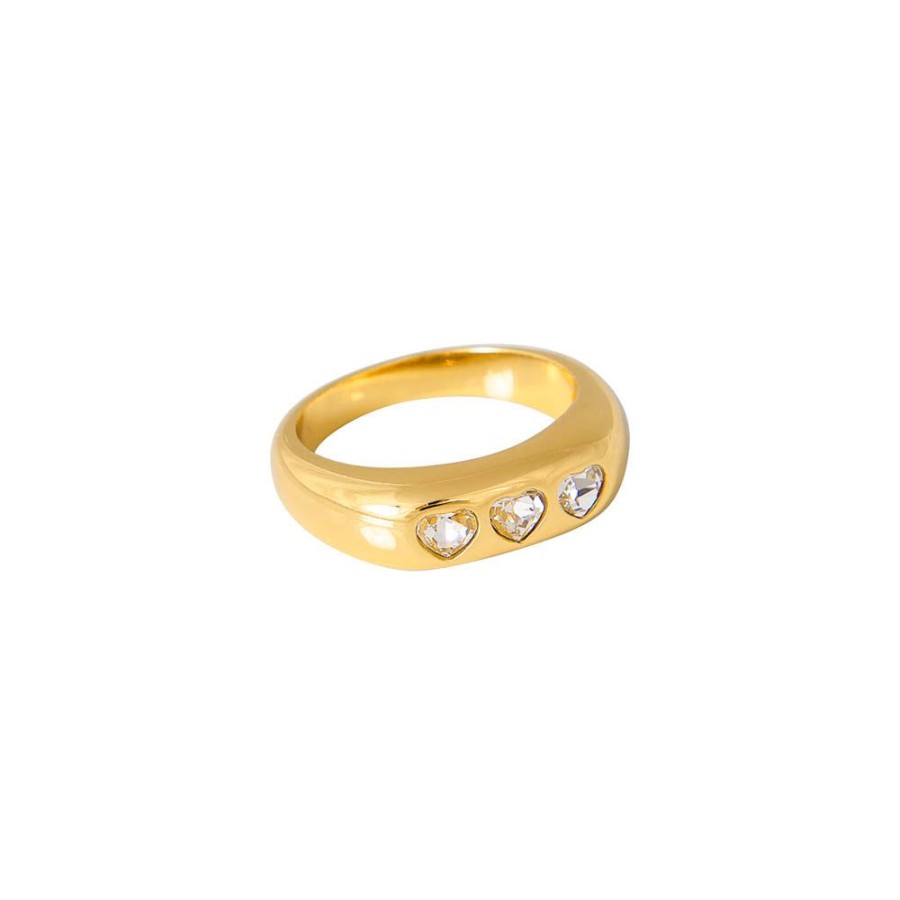 Jewelry FAIRLEY Crystal | Crystal Love Ring