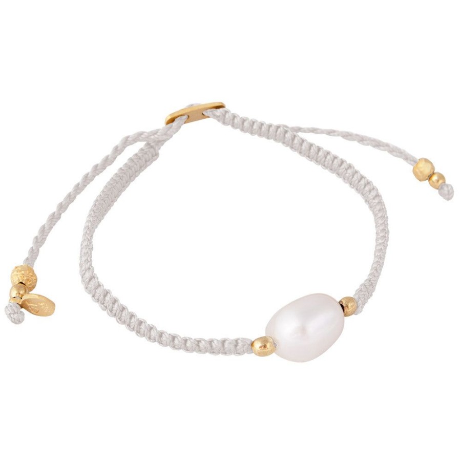 Jewelry FAIRLEY Pearl | Pearl Rope Bracelet-Oyster