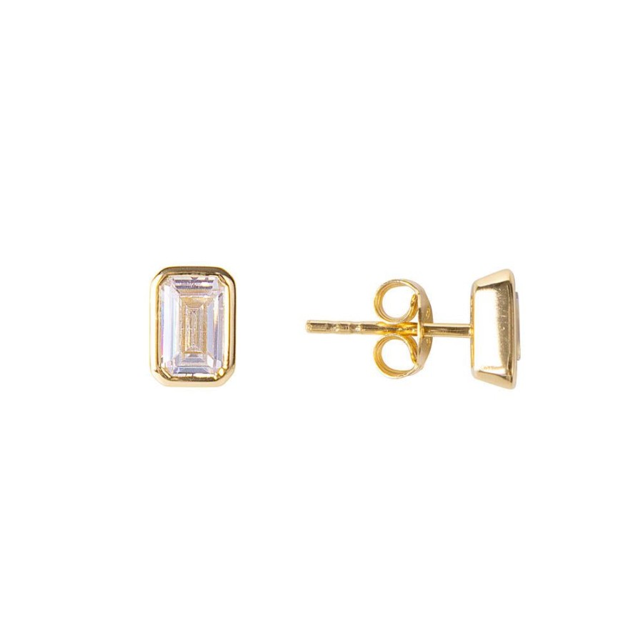 Jewelry FAIRLEY Crystal | Crystal Deco Studs