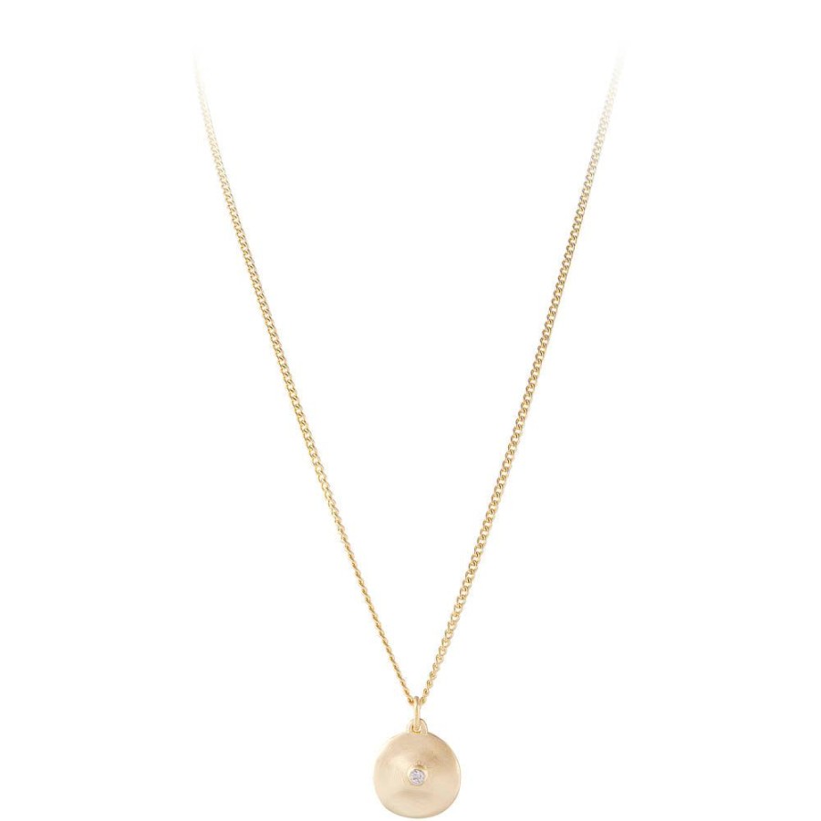 Jewelry FAIRLEY Gemstone | Cleo Disc Necklace