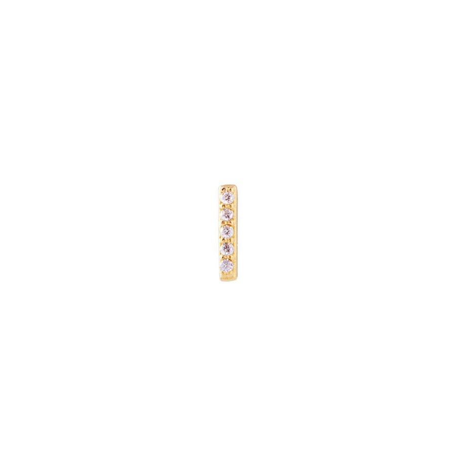 Jewelry FAIRLEY Crystal | Letter Pave Stud-I