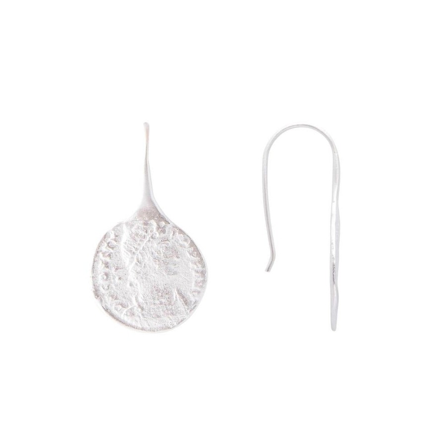 Jewelry FAIRLEY Silver & Gold | Silver Ancient Coin Hooks