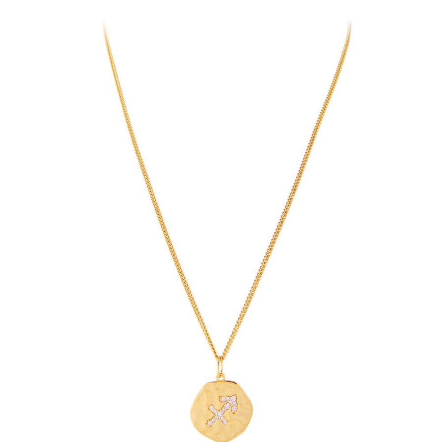 Jewelry FAIRLEY Crystal | Horoscope Necklaces-Sagittarius