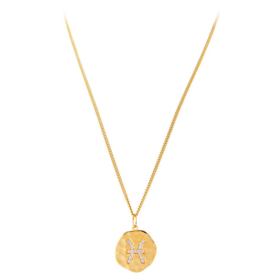 Jewelry FAIRLEY Horoscopes | Horoscope Necklaces-Pisces