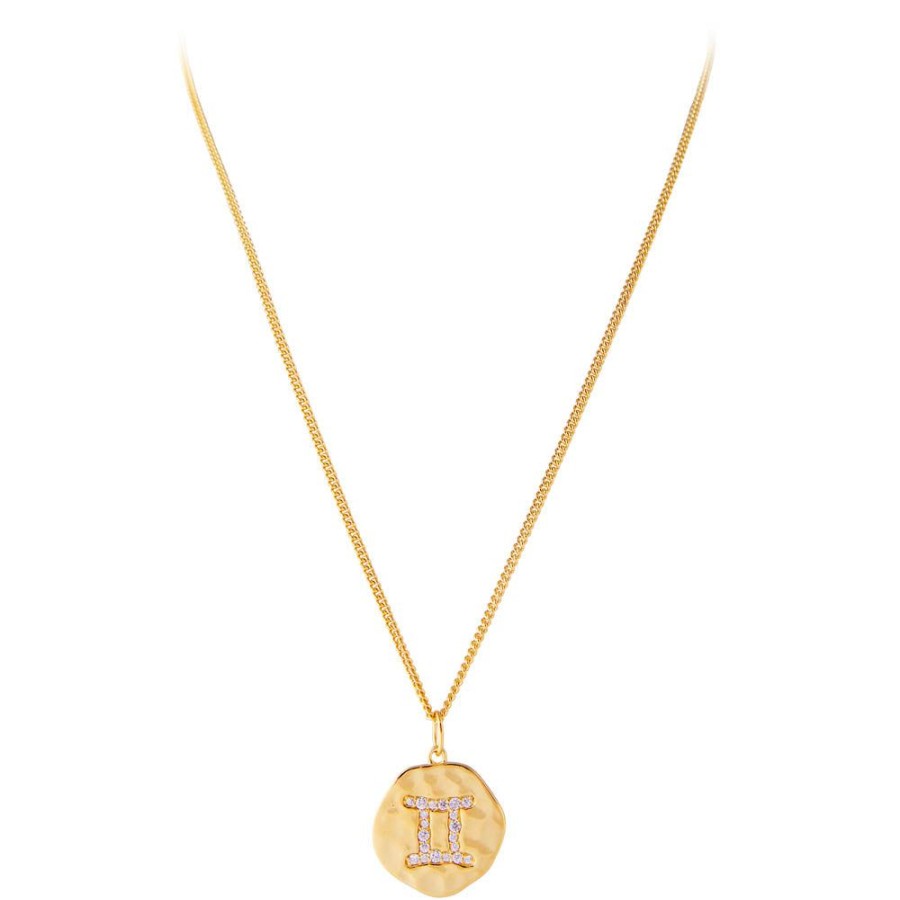 Jewelry FAIRLEY Crystal | Horoscope Necklaces-Gemini