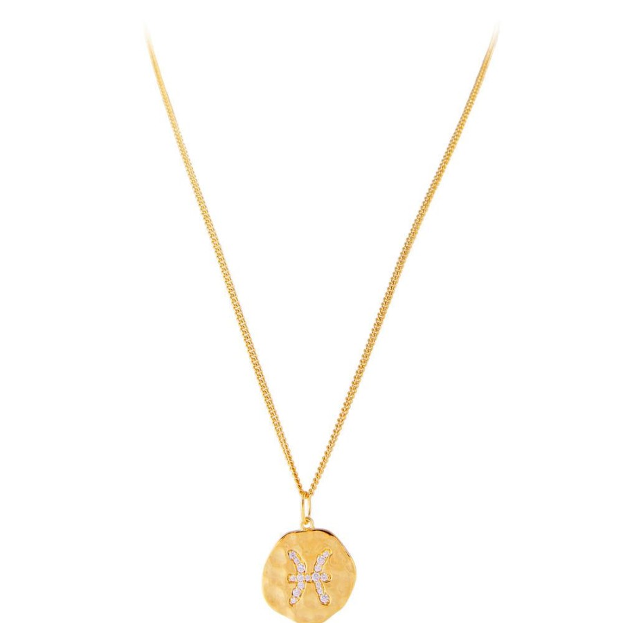 Jewelry FAIRLEY Crystal | Horoscope Necklaces-Pisces